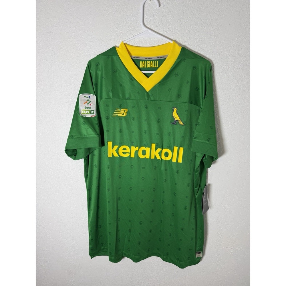 MODENA FC Football SHIRT Jersey size 2XL Green Italy New Balance NEW